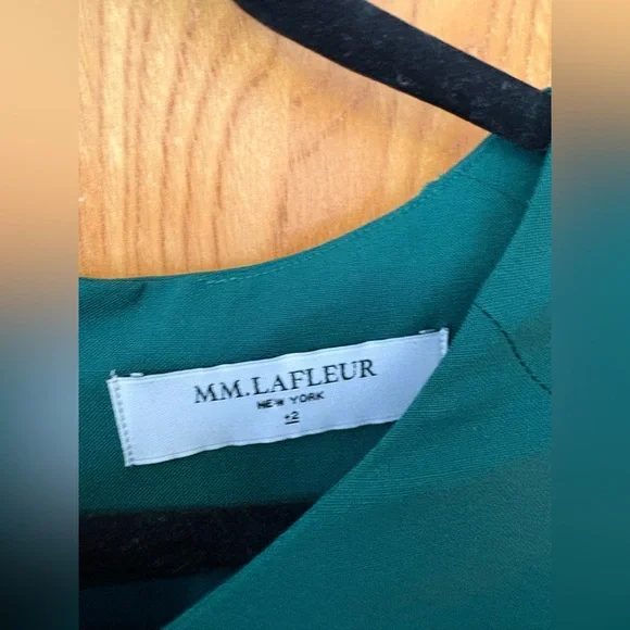 MM Lafleur Emerald Green Midi Dress 2XL - Picture 3 of 6